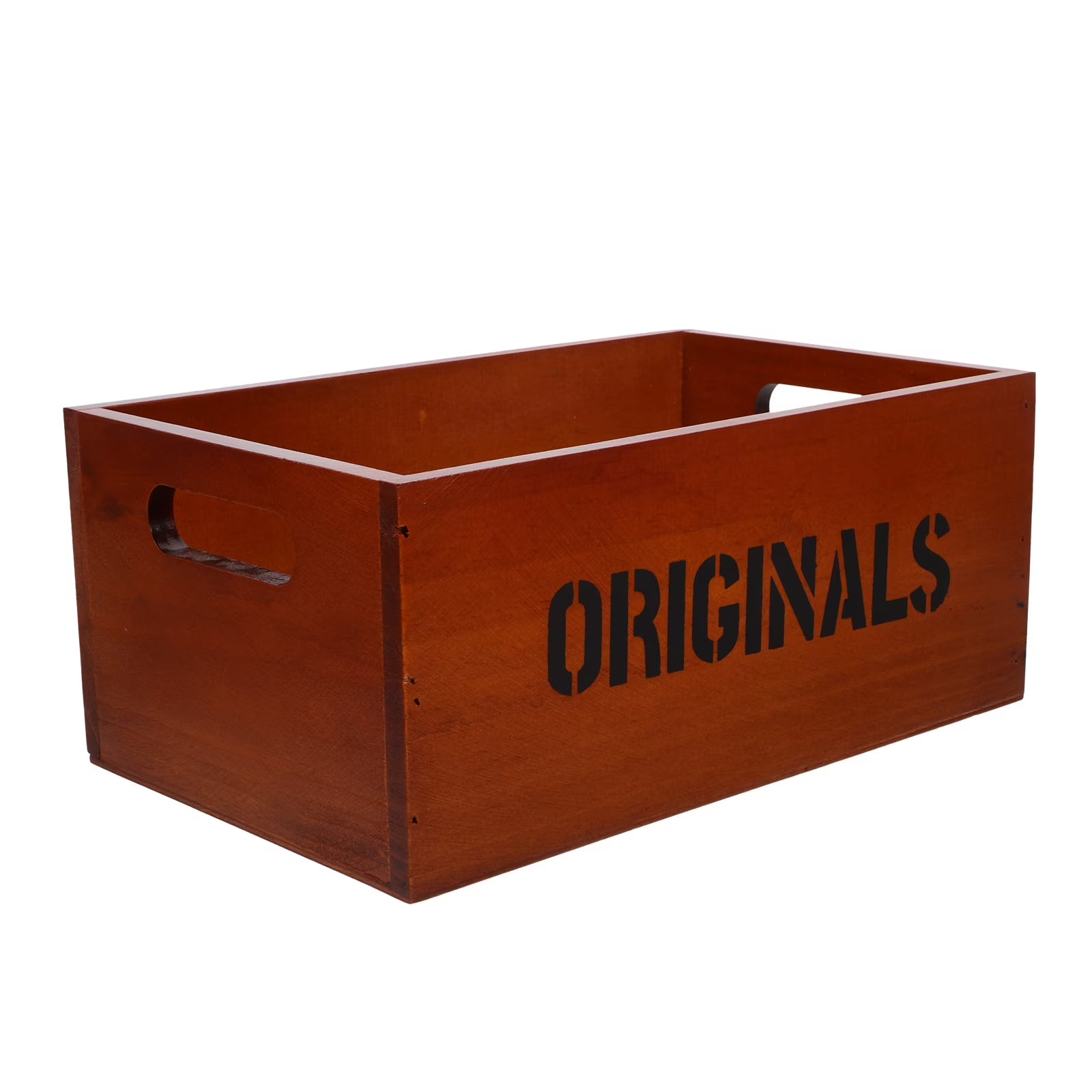 Monitor Stand Cube Storage Wooden Storage Box Office 26.00X16.00X11.00CM Brown – Natural-Look Construction for Flexible Room-to-Room Use