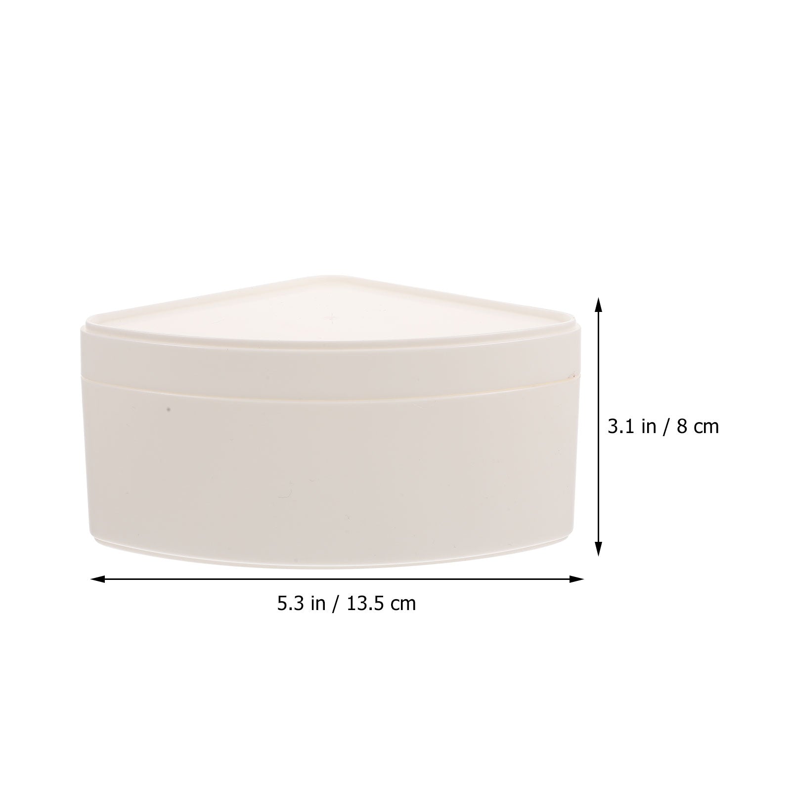 2 Pcs Storage Box Containers Bins Crate Office Trash Can White – Convenient Multi-Piece Set for Flexible Room-to-Room Use