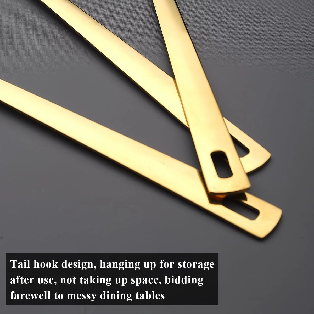 Gold Kitchen Utensils Set 6pcs Titanium Plating Stainless Steel Cooking Utensils Set Heavy Duty Kitchen Tools Spatulas Set Home Essentials Kitchen Gadgets Accessories – Durable Stainless Steel Construction for Flexible Room-to-Room Use
