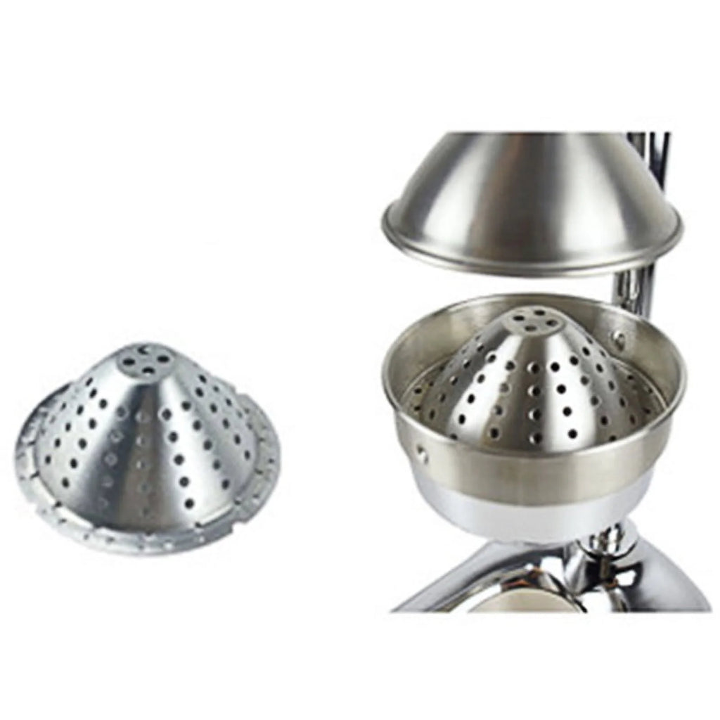 Manual Stainless Steel Fruit Juicer Fruit Juice Kitchen Gadgets – Durable Stainless Steel Construction for Flexible Room-to-Room Use