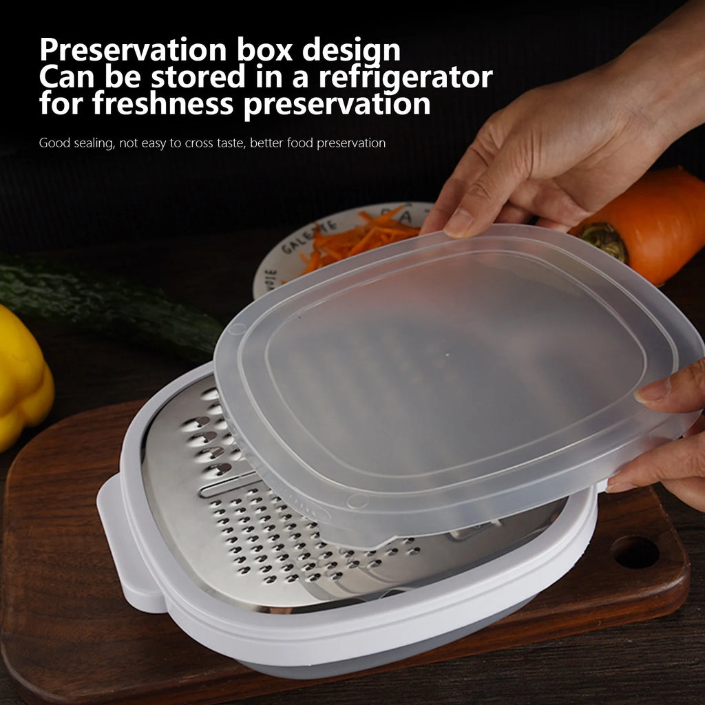 Grater Well-crafted Handheld Cheese Grater - Cheese Grater With Soft Handle - Grater For Kitchen Spices Ginger - Stainless Steel Cheese Shredder - Lemon Zester To Kitchen Gadgets Clearance – Convenient Carry Handles for Flexible Room-to-Room Use