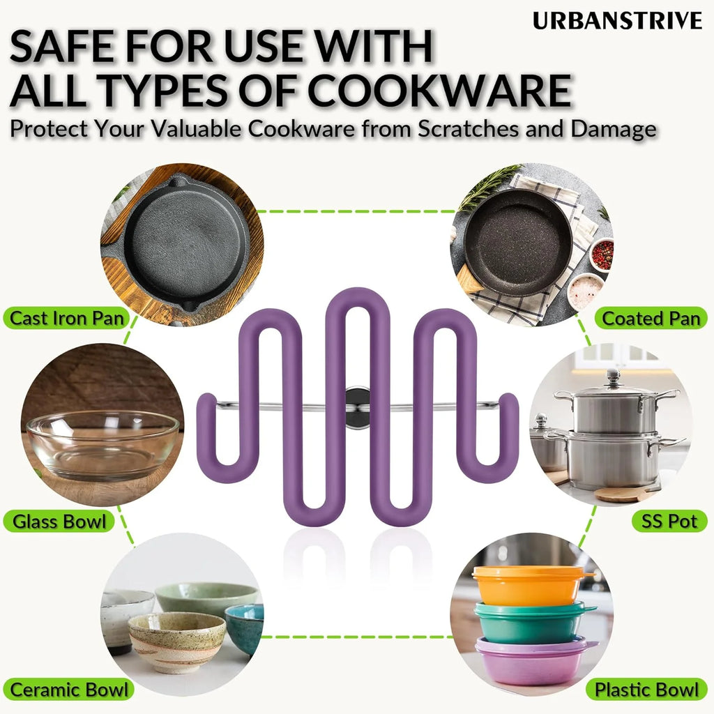 Scratch-resistant silicone potato mash maker kitchen tool stainless steel outer layer wrapped with durable silicone. – Durable Stainless Steel Construction for Flexible Room-to-Room Use