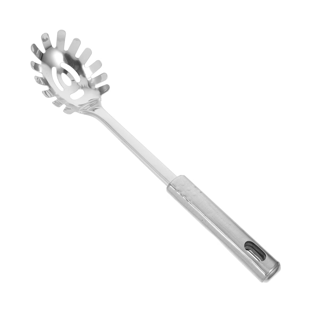 Stainless Steel Pasta Server 1 Set Spaghetti Spoon Noodle Claw Pasta Fork Metal Pasta Spoon Heat Resistant for Cooking – Durable Stainless Steel Construction for Flexible Room-to-Room Use