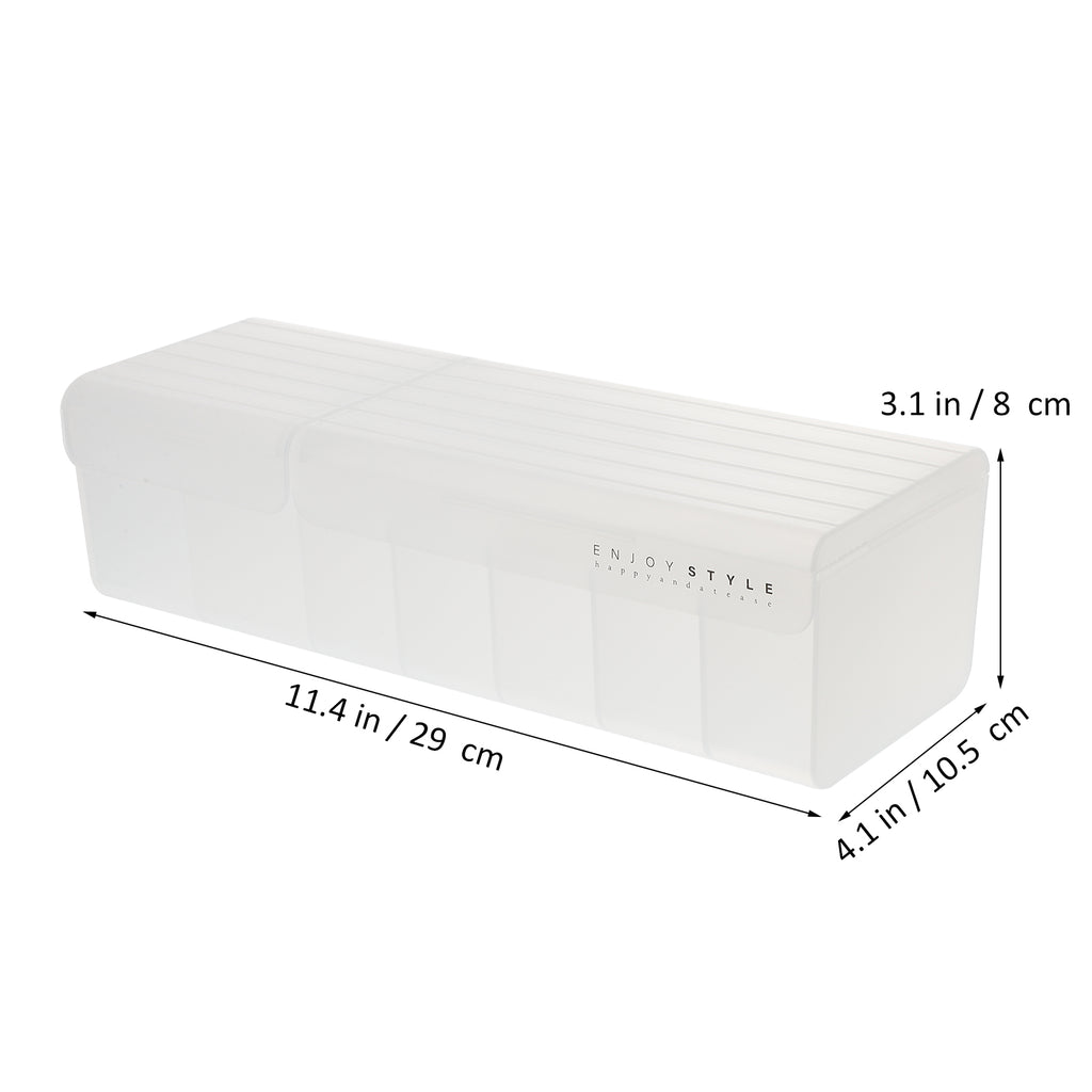 Cover Storage Box Slim USB Cable Organizer Cord Case – Multiroom Organization Format for Flexible Room-to-Room Use