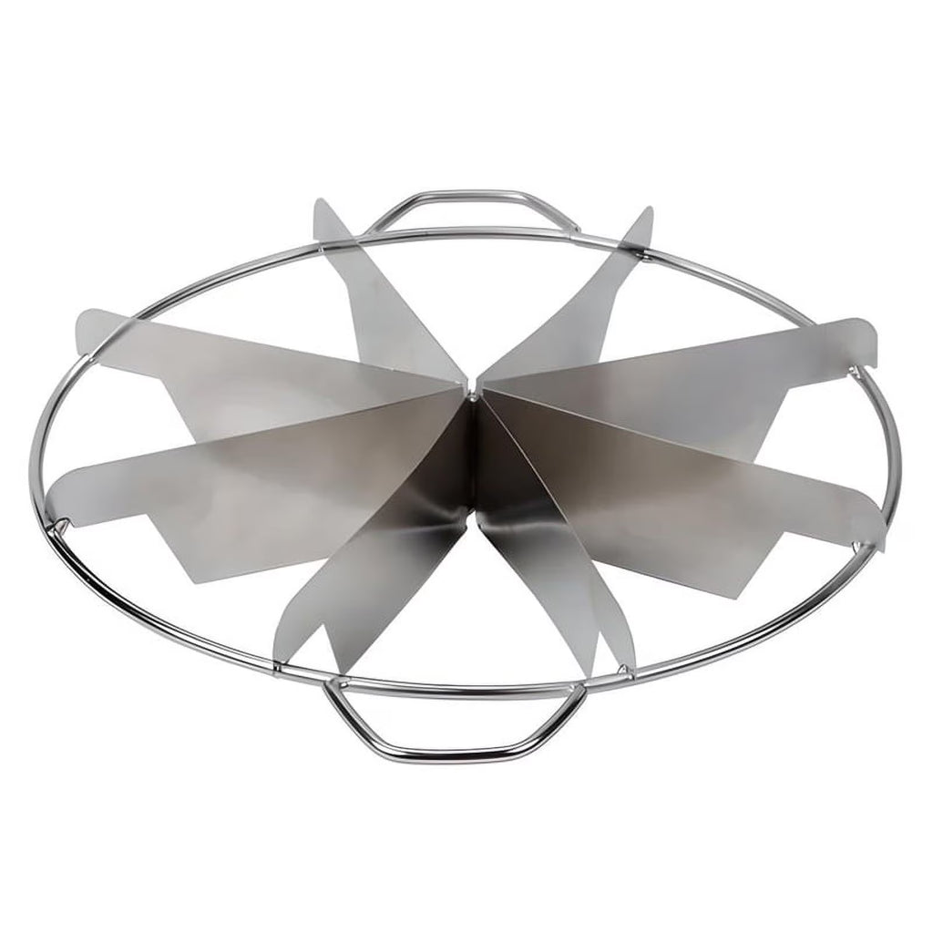 Stainless Steel Pie Cutter Circle Pie Cutting Tool Baking Accessories for Equal Slices – Durable Stainless Steel Construction for Flexible Room-to-Room Use