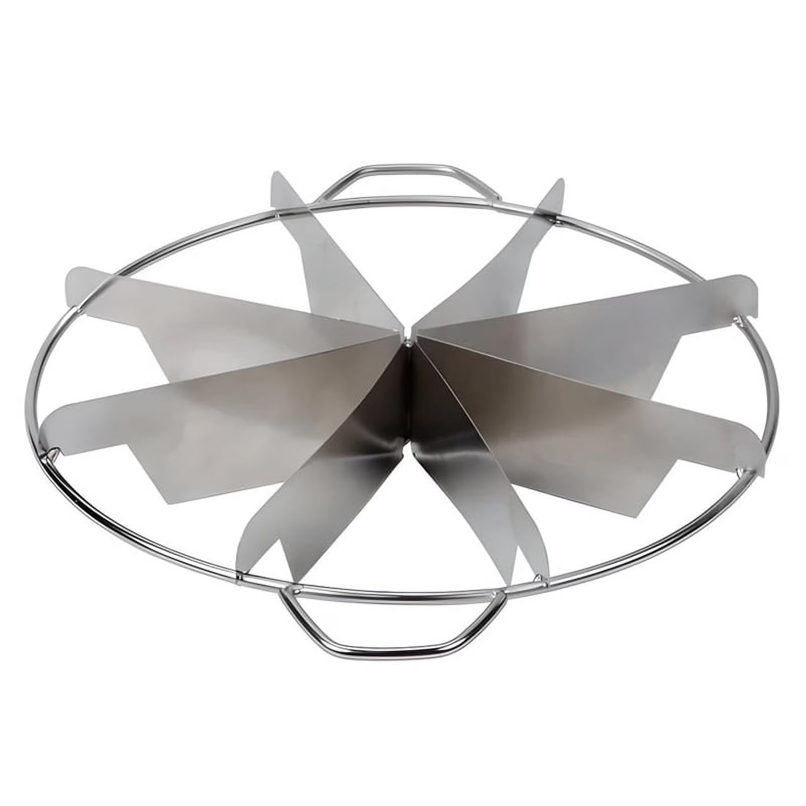 Stainless Steel Pie Cutter Circle Pie Cutting Tool Baking Accessories for Equal Slices – Durable Stainless Steel Construction for Flexible Room-to-Room Use