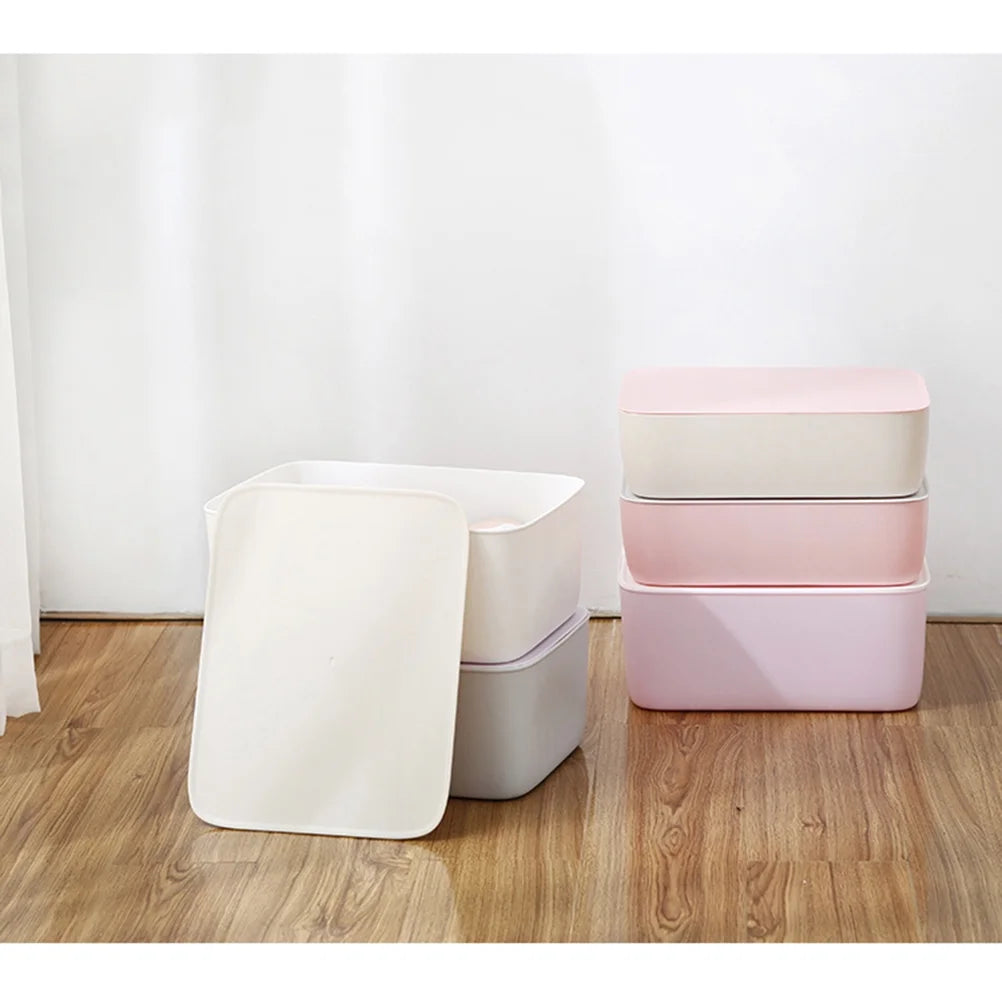3pcs Underwear Storage Box Plastic Storage Basket Stackable Storage Container with 15-Compartment Divider for Bra Panties Socks(White) – Everyday Household Format for Flexible Room-to-Room Use