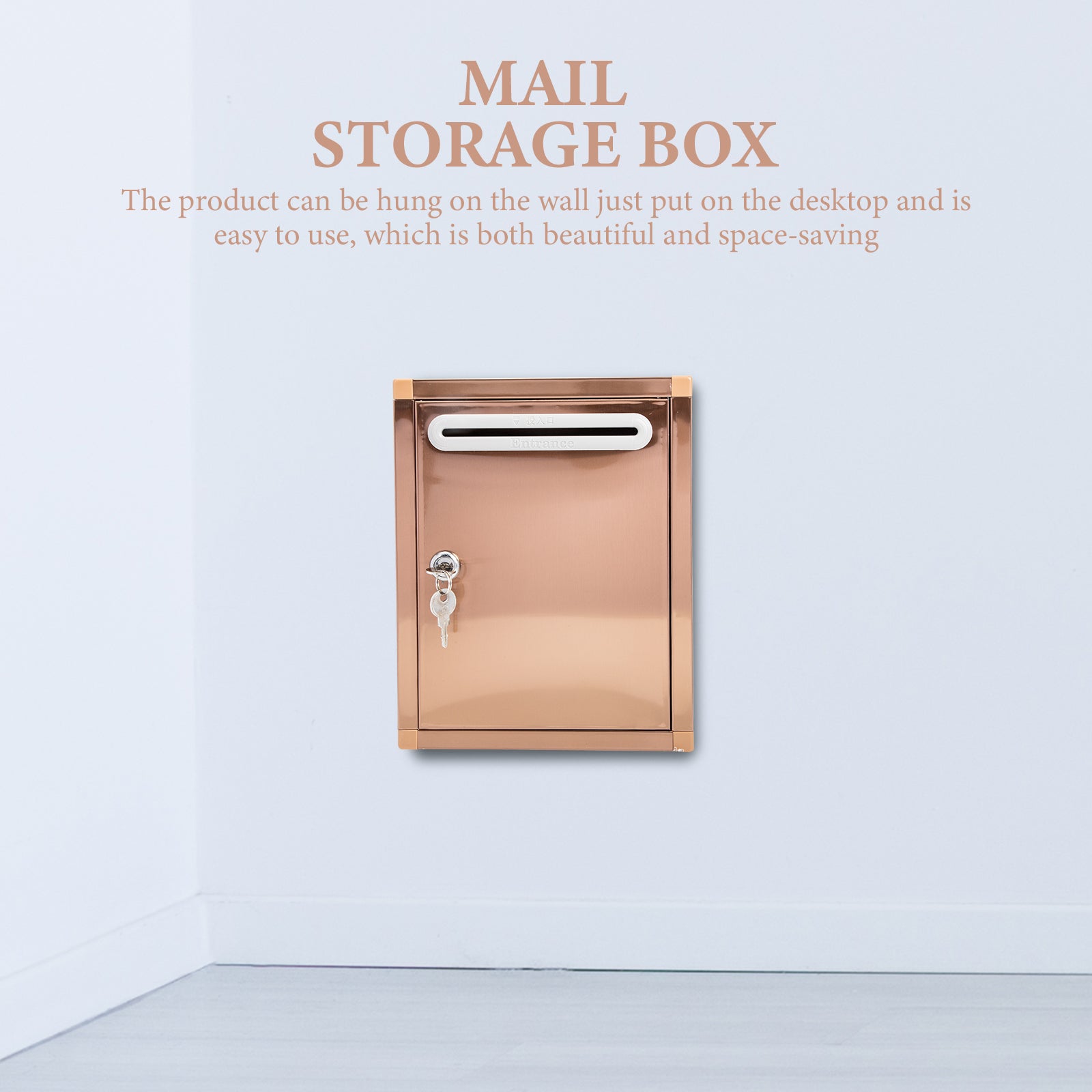 Letter Storage Box Suggestion Collection Box Complaint Container for Office Factory – Practical Home Organization for Flexible Room-to-Room Use