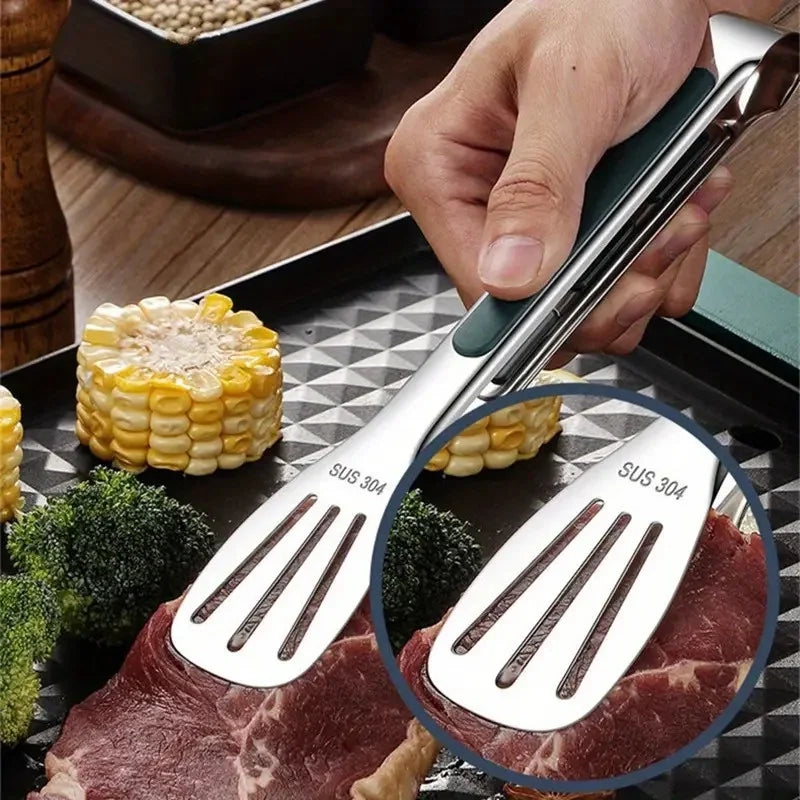 3 Pcs Stainless Steel Food Clips and Barbecue ForksSmallMediumLarge Three Size SetHigh Quality StructureMeat Salad Bread GrippersEssential Camping Kitchen Tools for Outdoor Tr – Durable Stainless Steel Construction for Flexible Room-to-Room Use