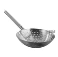 Stir Fry Skimmer Strainer 25" Stainless Steel Spider Ladle for Deep Frying Carnitas Chicken Shrimp - Long Handle Kitchen Tool – Convenient Carry Handles for Flexible Room-to-Room Use