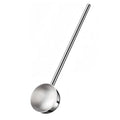 Small Soup Ladle Stainless Steel Metal Deep Spoon with Pour Spout 2 Oz Long Handle Gravy Ladles Heat- 10.5 Inch – Convenient Carry Handles for Flexible Room-to-Room Use