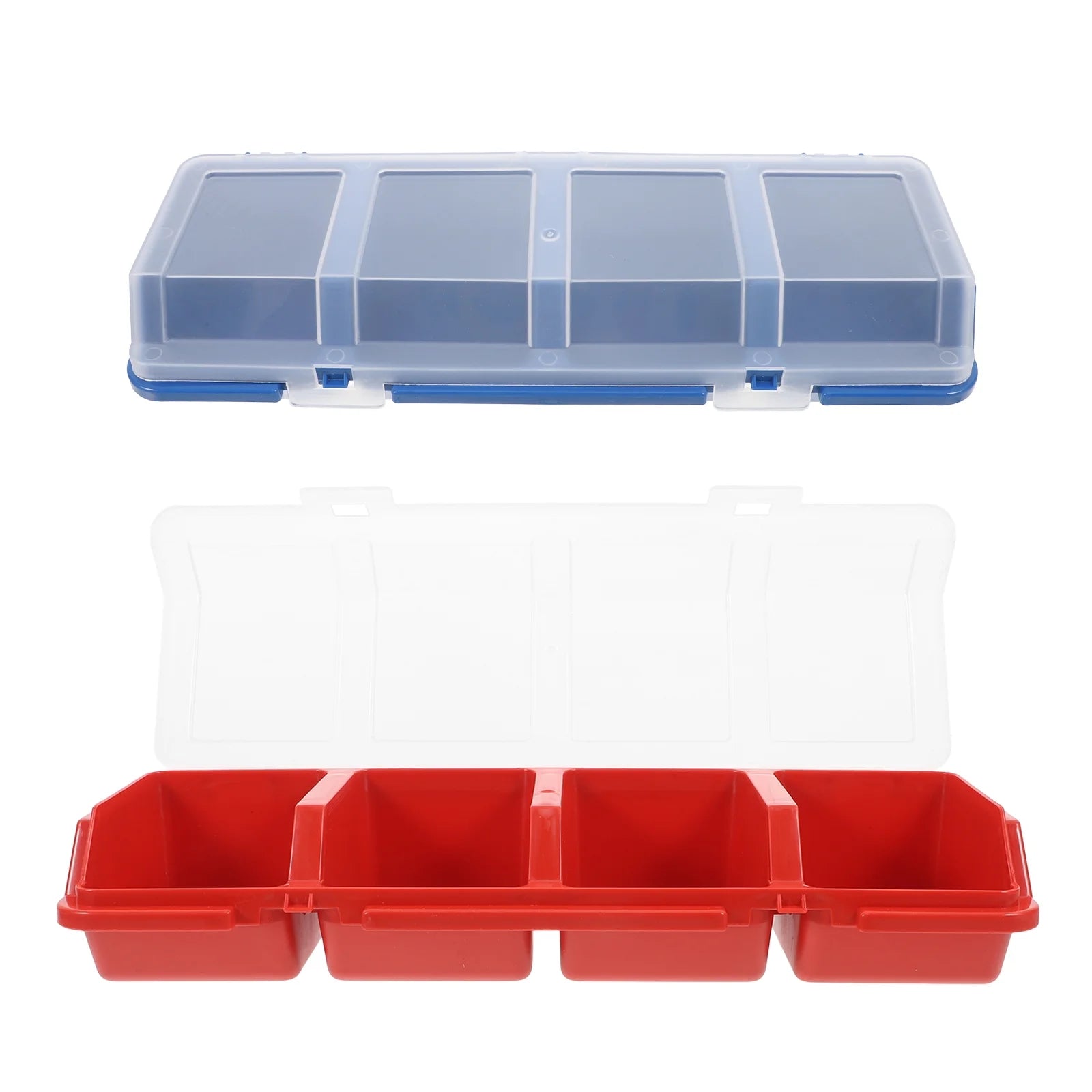 2 Pcs Screw and Nail Organizers Storage Parts Box – Convenient Multi-Piece Set for Flexible Room-to-Room Use