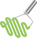 Non-Scratch Silicone Potato Masher Kitchen Tool Potatoes Masher Potato Masher Stainless Steel Wrapped In Well-crafted Silicone Potato Smasher – Durable Stainless Steel Construction for Flexible Room-to-Room Use