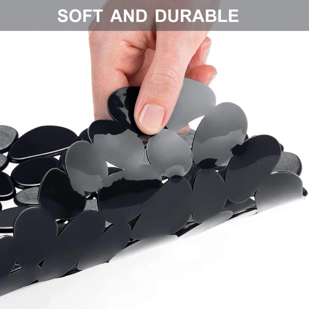Bligli Pebble Sink Mat 2-Pack - PVC Kitchen Protector for Stainless Steel/Ceramic Dish Drying Mat for Dishes 15.7" x 11.8" Black – Durable Stainless Steel Construction for Flexible Room-to-Room Use