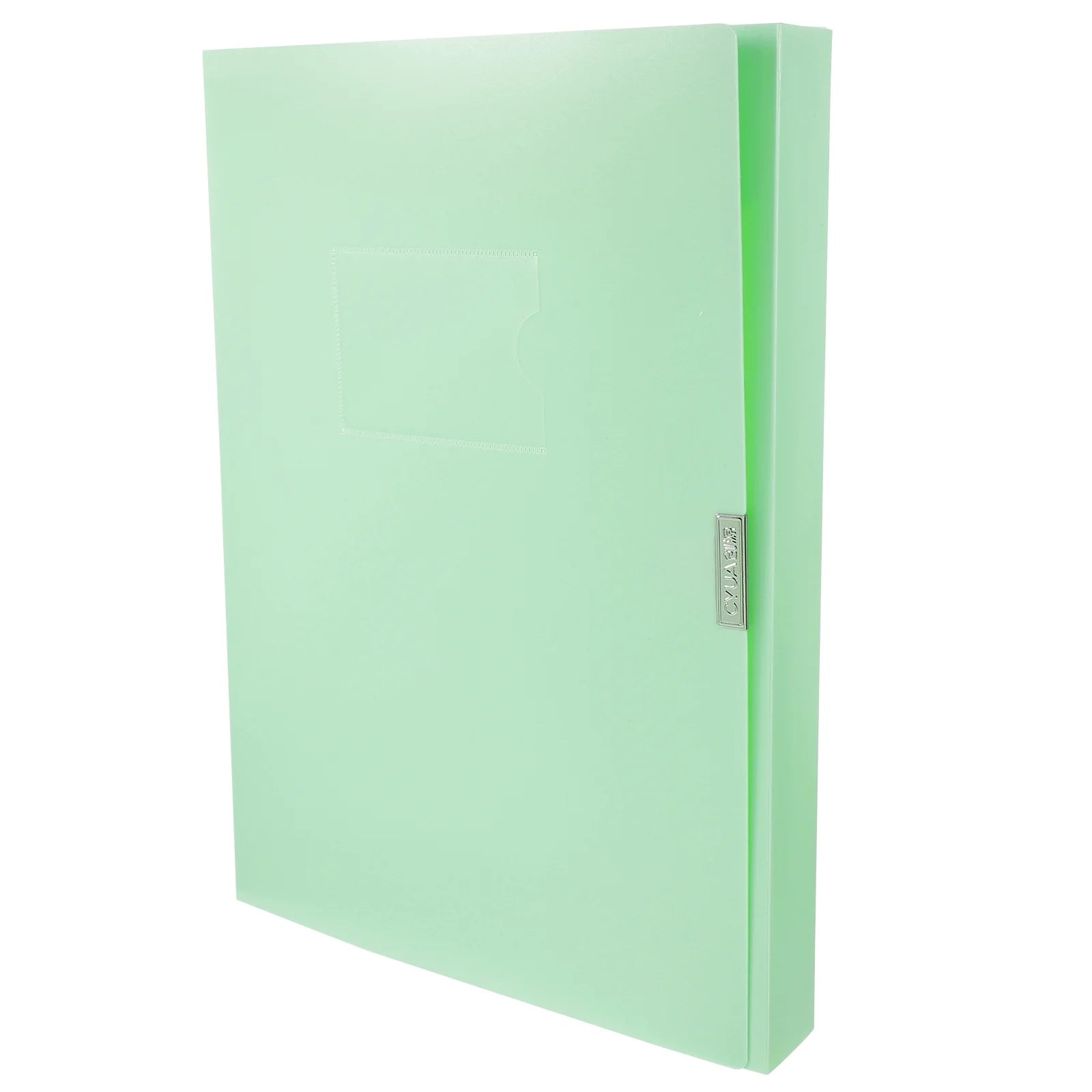 A4 File Box Photo Storage Boxes Organizer Folder Office Light Green – Practical Home Organization for Flexible Room-to-Room Use