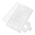 Closet Bead Organizers Storage Boxes 24X16cm Transparent – Clear-View Organization for Flexible Room-to-Room Use