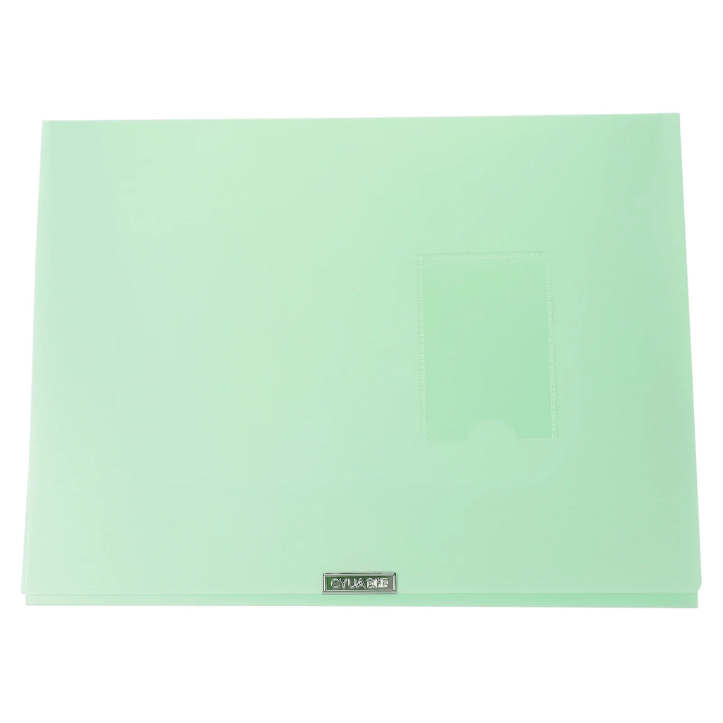 A4 File Box Photo Storage Boxes Organizer Folder Office Light Green – Practical Home Organization for Flexible Room-to-Room Use