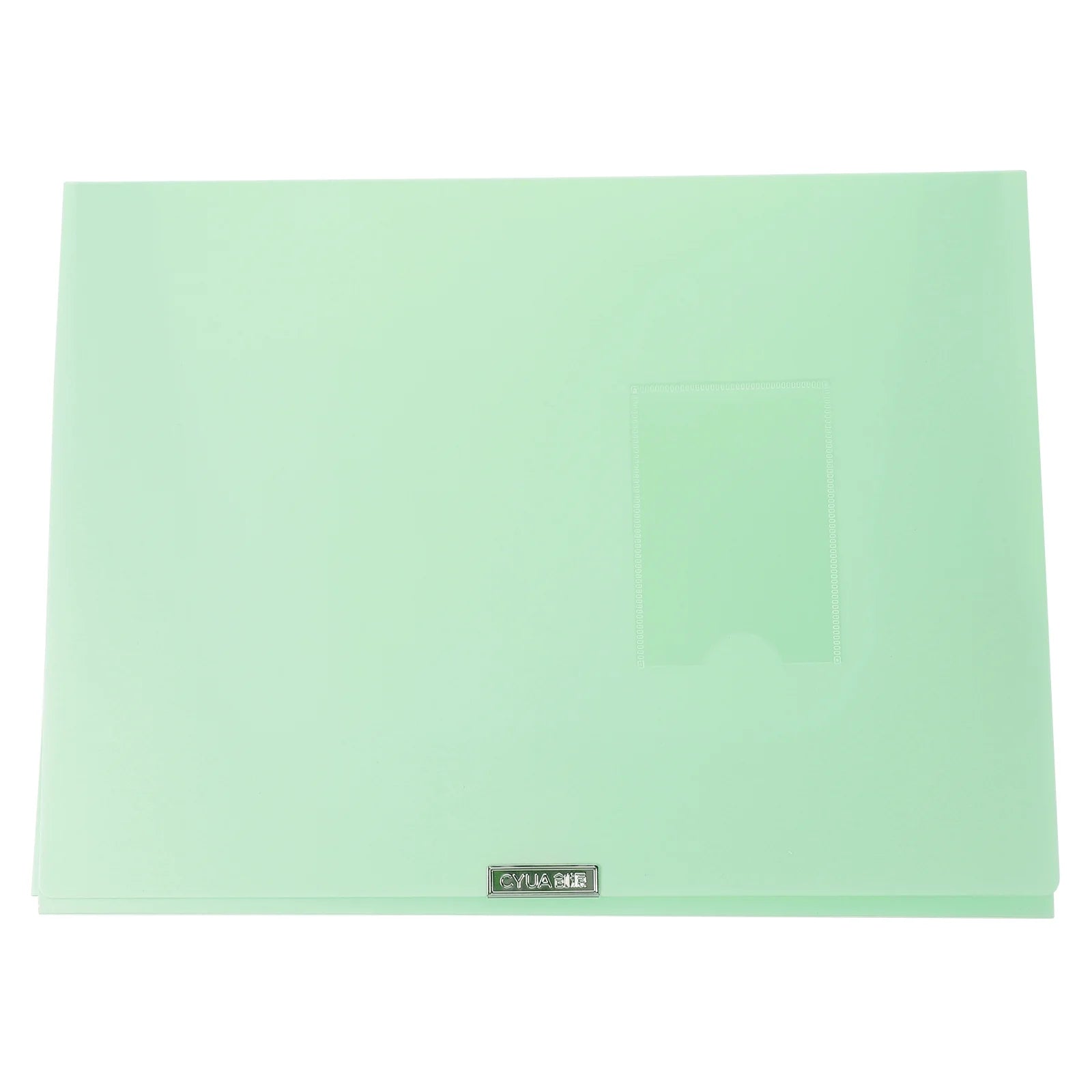 A4 File Box Photo Storage Boxes Organizer Folder Office Light Green – Practical Home Organization for Flexible Room-to-Room Use