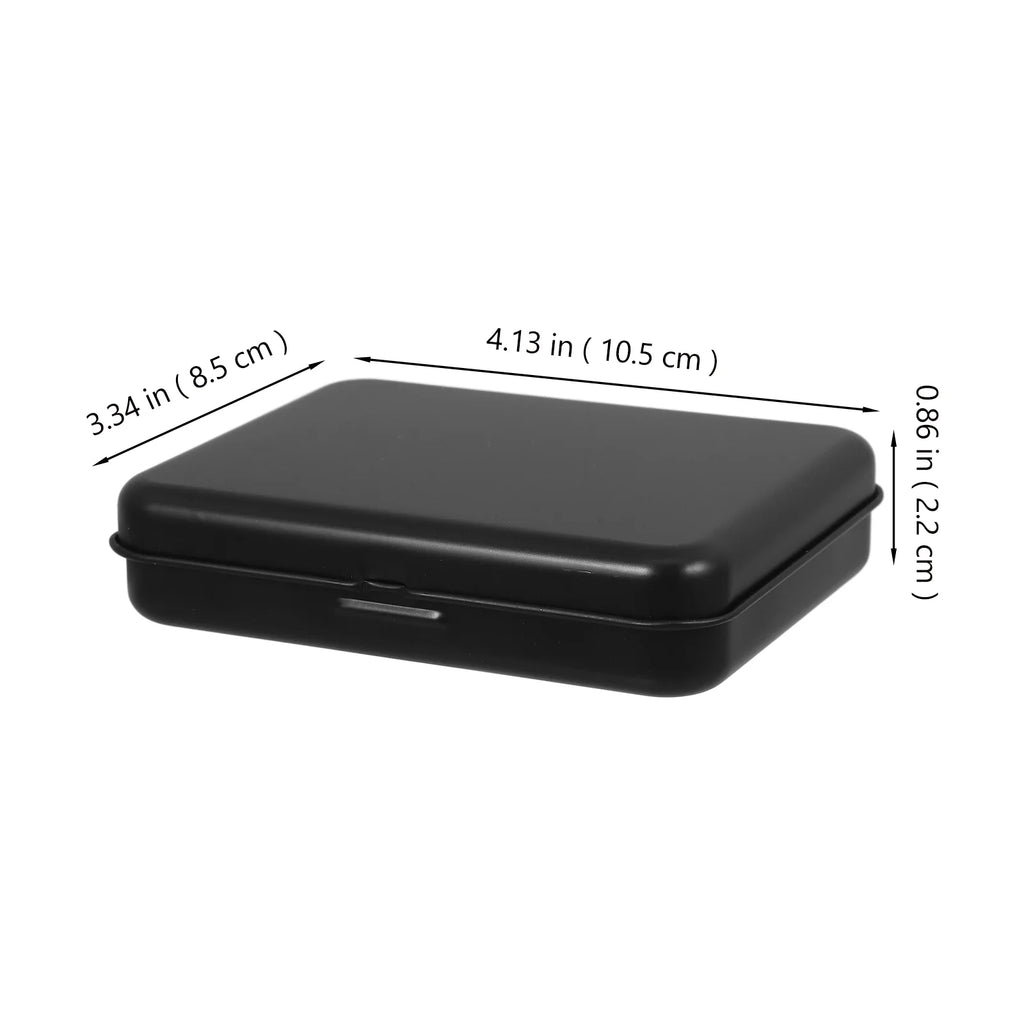Toy Accessories Iron Storage Box Child 10.50X8.50X2.20CM Black – Multiroom Organization Format for Flexible Room-to-Room Use