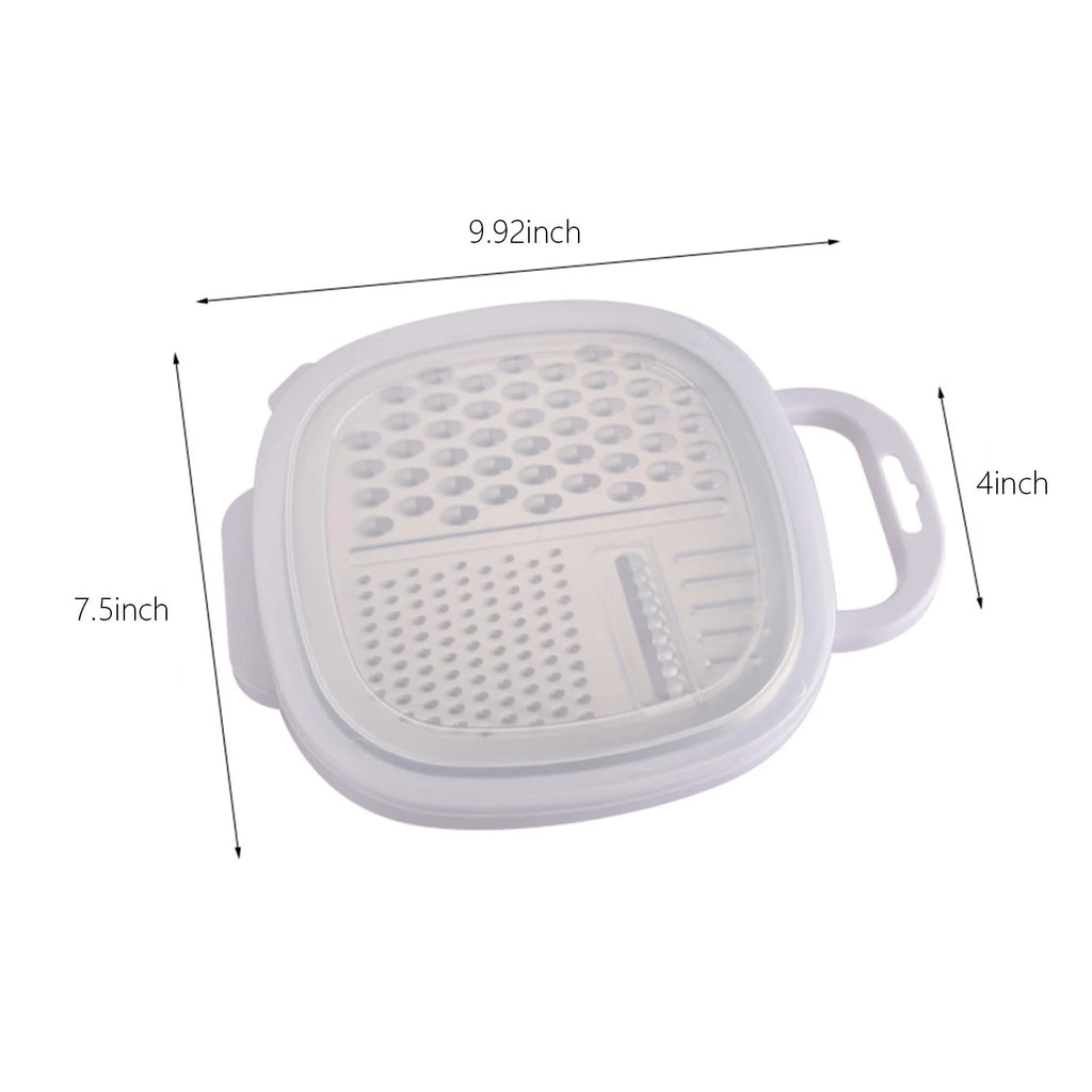 Grater Well-crafted Handheld Cheese Grater - Cheese Grater With Soft Handle - Grater For Kitchen Spices Ginger - Stainless Steel Cheese Shredder - Lemon Zester To Kitchen Gadgets Clearance – Convenient Carry Handles for Flexible Room-to-Room Use