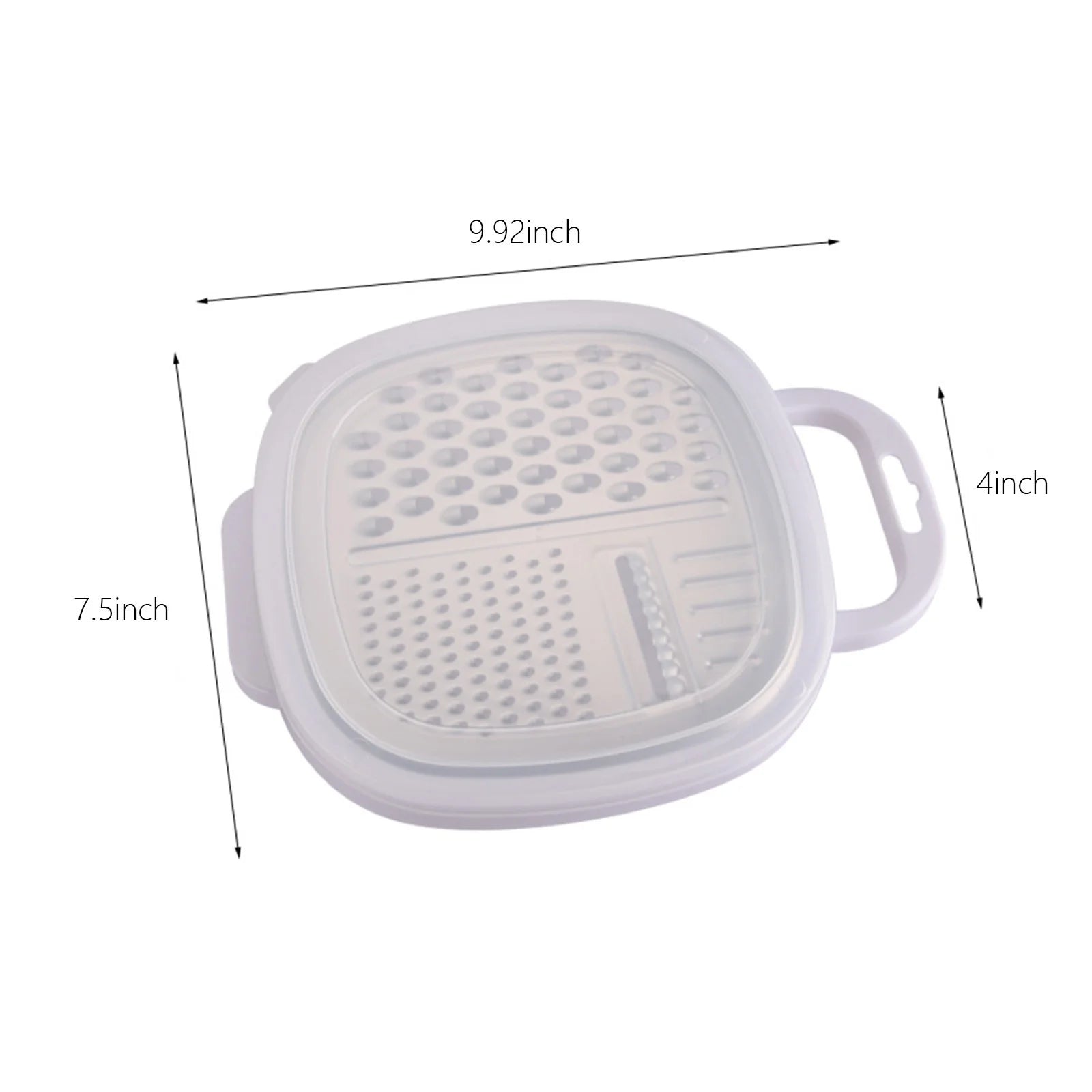 Grater Well-crafted Handheld Cheese Grater - Cheese Grater With Soft Handle - Grater For Kitchen Spices Ginger - Stainless Steel Cheese Shredder - Lemon Zester To Kitchen Gadgets Clearance – Convenient Carry Handles for Flexible Room-to-Room Use