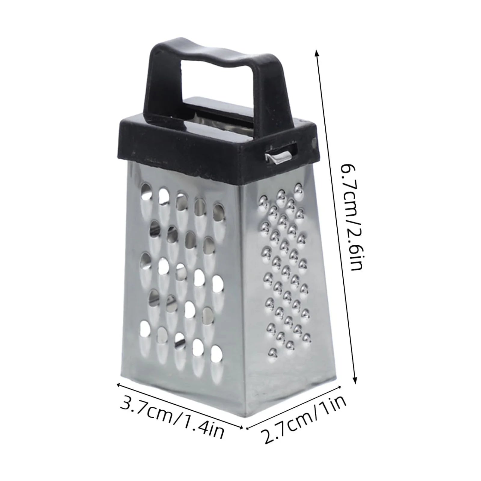 unbranded 6pcs Mini Cheese Grater Stainless Steel Small Box Grater Vegetables Shredder Handheld Kitchen Tool for Slicing Cheese Ginger Potatoes – Durable Stainless Steel Construction for Flexible Room-to-Room Use
