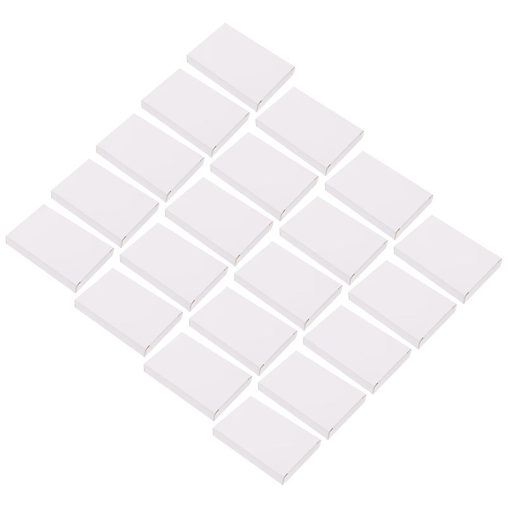 30 Pcs Miniature Storage Case Boxes Carton Cardboard Portable Folding – Convenient Multi-Piece Set for Flexible Room-to-Room Use
