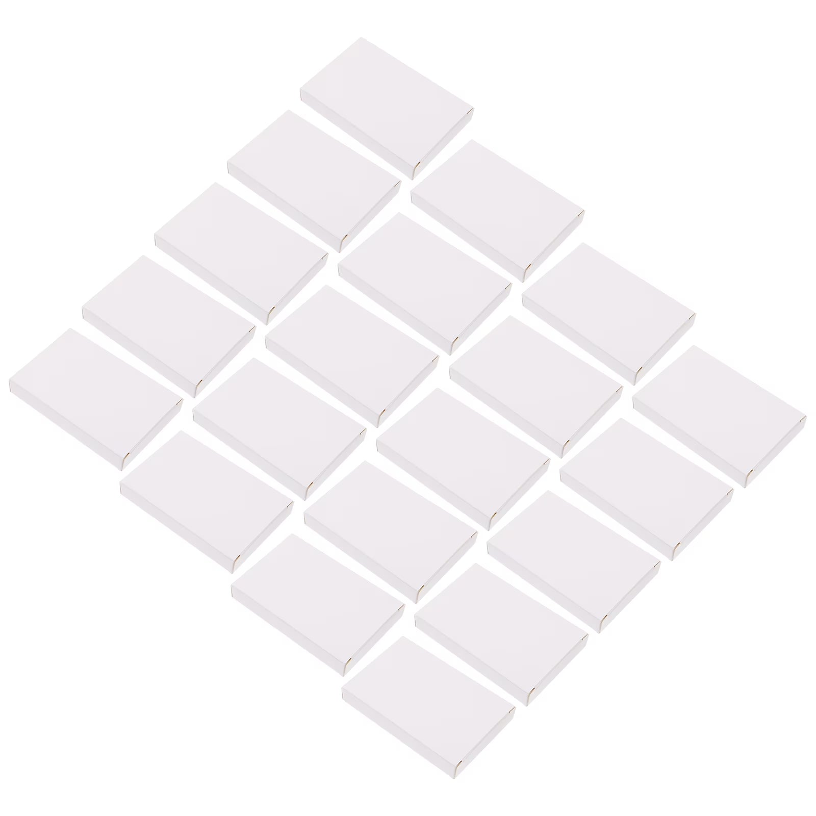 30 Pcs Miniature Storage Case Boxes Carton Cardboard Portable Folding – Convenient Multi-Piece Set for Flexible Room-to-Room Use