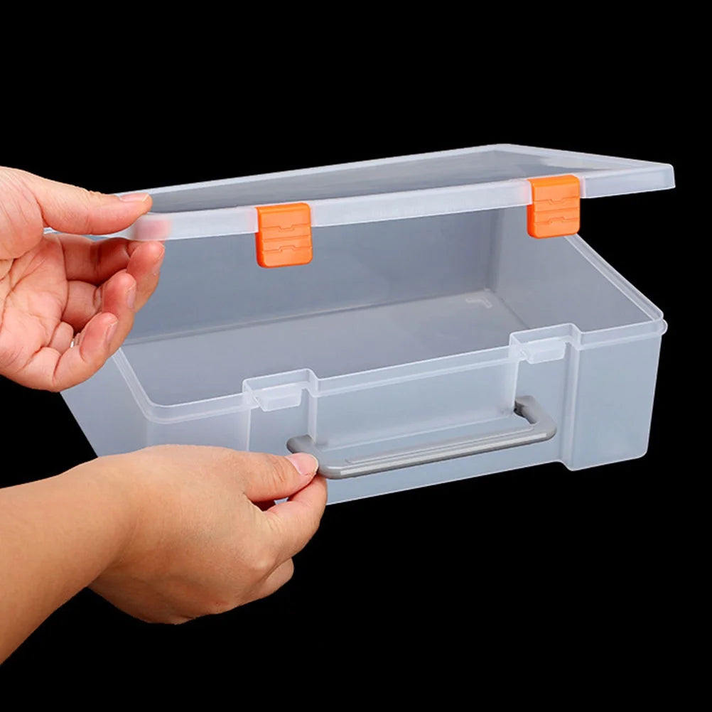 Brick Box Bin Snack Containers for Kids Storage Crate Baby – Convenient Family Mealtime Use for Flexible Room-to-Room Use