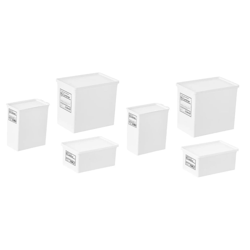 6 pcsHome Use Storage Box Lid Washing Powder Box Storage Box Practical Container – Practical Home Organization for Flexible Room-to-Room Use