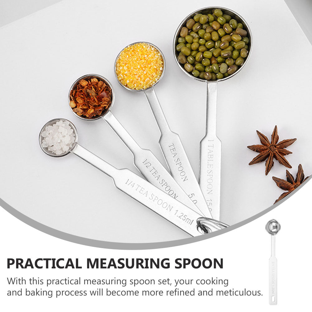 unbranded8 Pcs Stainless Steel Tablespoons Electric Accessories Probe – Durable Stainless Steel Construction for Flexible Room-to-Room Use