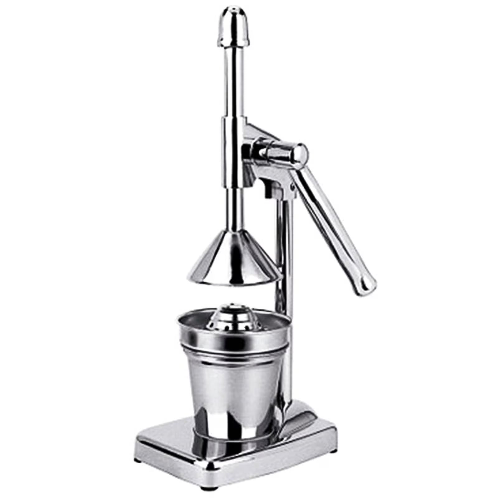 Manual Stainless Steel Fruit Juicer Fruit Juice Kitchen Gadgets – Durable Stainless Steel Construction for Flexible Room-to-Room Use