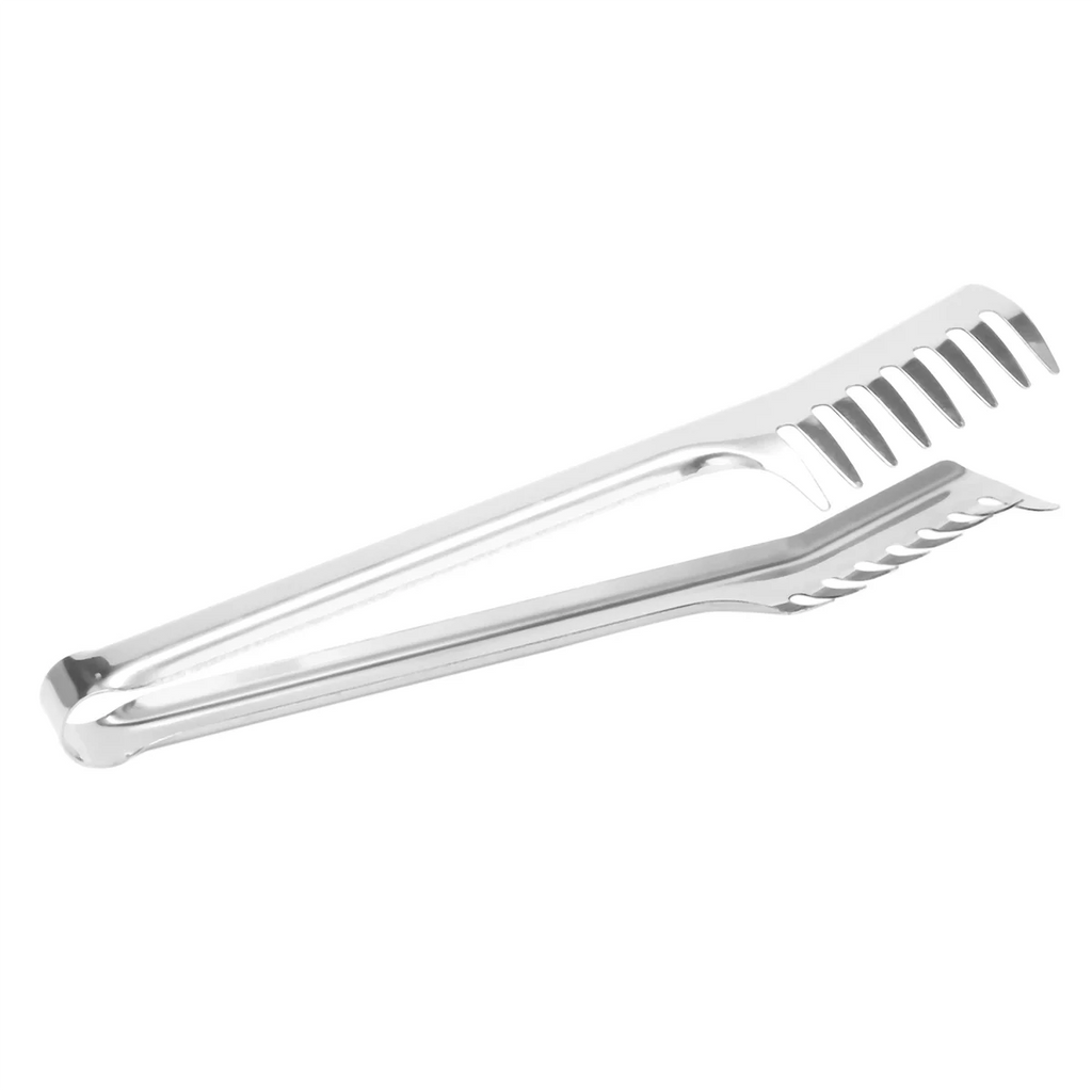 4 Pieces Stainless Steel Spaghetti Server Set Stainless Steel Spaghetti Pasta Tong Pasta Spoon Server Fork,2 x clip 2 x spoon,Silver – Durable Stainless Steel Construction for Flexible Room-to-Room Use