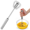 Egg Whisk,2 Pack Stainless Steel Home Kitchen Tool Hand Easy Whisk Egg Beater Manual Mixer Blender for Whisking Beating & Stirring. – Durable Stainless Steel Construction for Flexible Room-to-Room Use