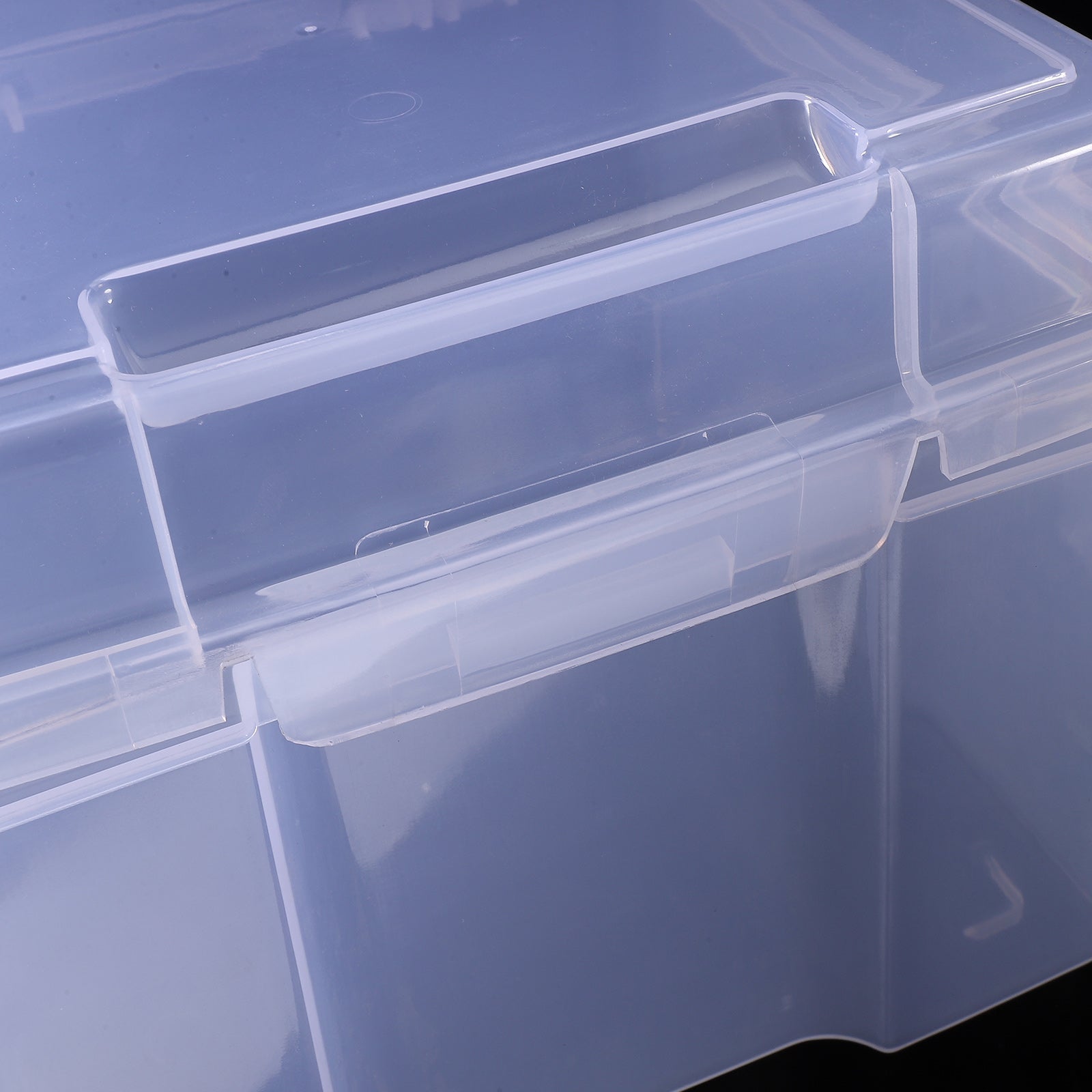 6Pcs Cards Storage Boxes Postcards Photos Organizing Cases Clear Plastic Storage Cases – Clear-View Organization for Flexible Room-to-Room Use