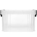 Transparent Dust-proof and Moisture-proof Household Storage Box with Lid Makeup – Secure Lid Design for Flexible Room-to-Room Use