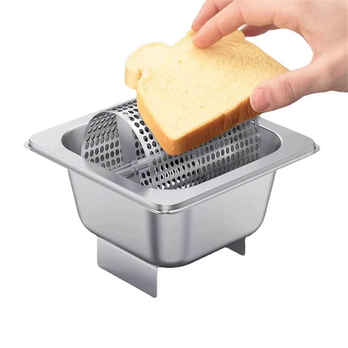 Stainless Steel Butter Wheel - Melted Dispenser for Even Spreading Essential Kitchen Gadget American Burgers – Durable Stainless Steel Construction for Flexible Room-to-Room Use