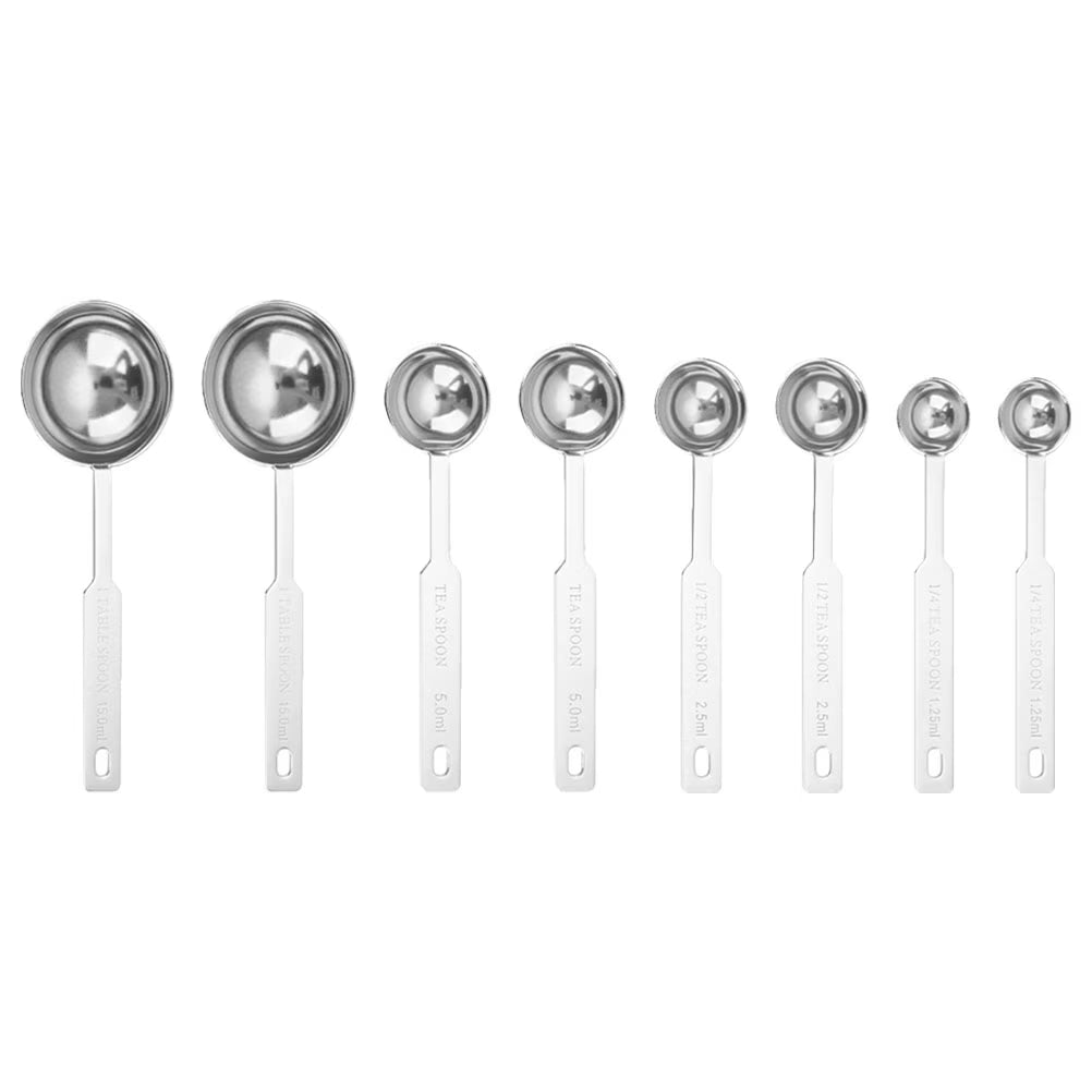 unbranded8 Pcs Stainless Steel Tablespoons Electric Accessories Probe – Durable Stainless Steel Construction for Flexible Room-to-Room Use