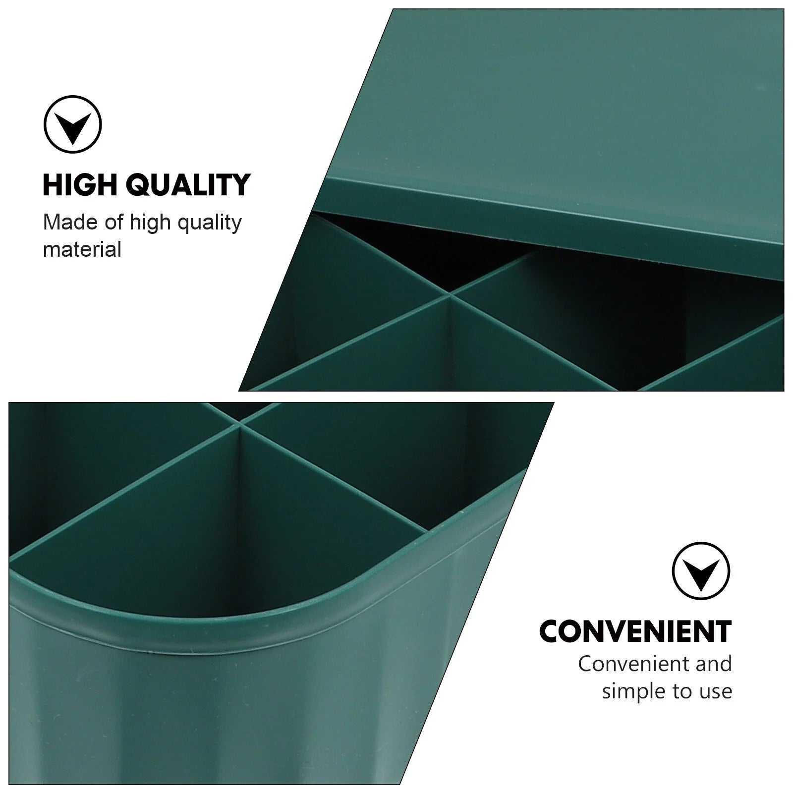 Organizer Bin Storage Box Underwear Drawer Storage Baby 30X23.5X8CM Green – Convenient Family Mealtime Use for Flexible Room-to-Room Use