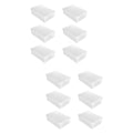 12 PCS Shoes Boxes Transparent Shoes Cases Plastic Storage Box Shoes Container for Home Shop 28x18x10cm – Clear-View Organization for Flexible Room-to-Room Use