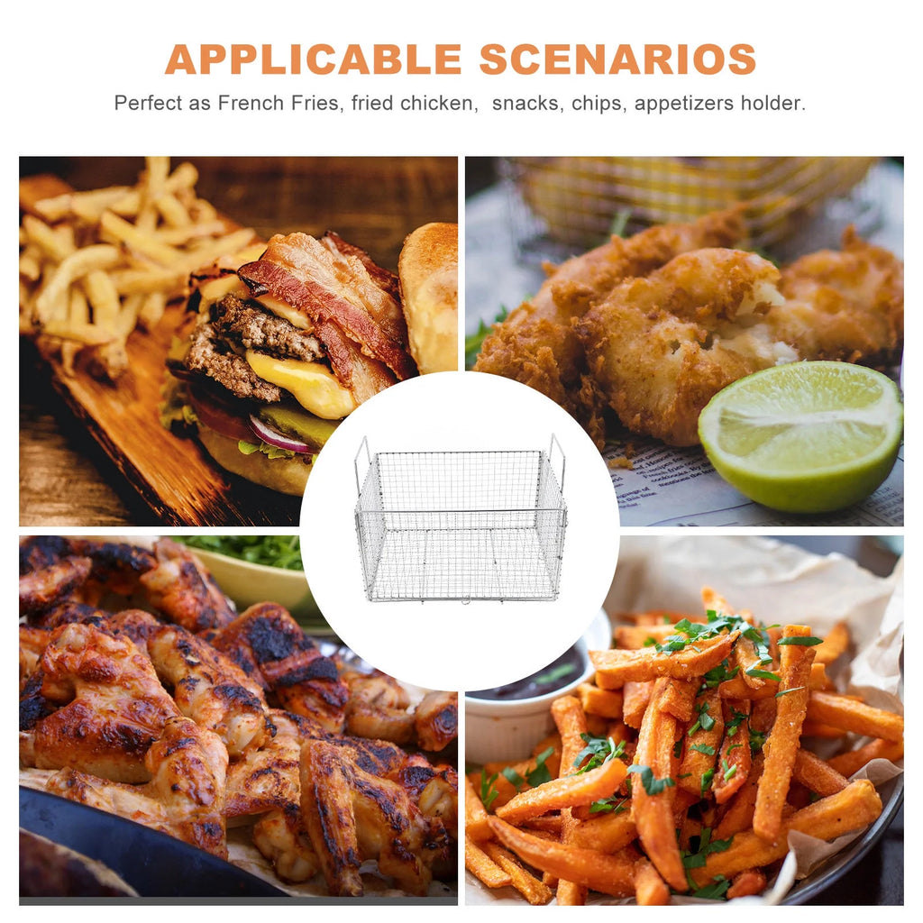 unbranded Foldable Stainless Steel Drainer for Cooking Kitchen Tool 1Set – Foldable Space-Saving Design for Flexible Room-to-Room Use