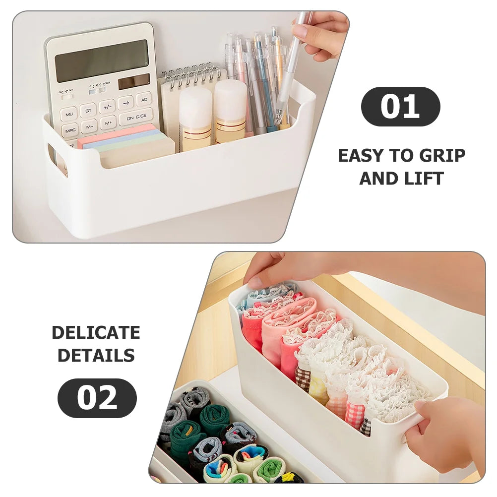 2 Pcs Multi-purpose Home Storage Box Practical Phone Case – Convenient Multi-Piece Set for Flexible Room-to-Room Use