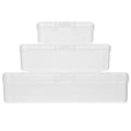 28 Pcs Storage Baskets with Lids Plastic Box Portable Case – Secure Lid Design for Flexible Room-to-Room Use