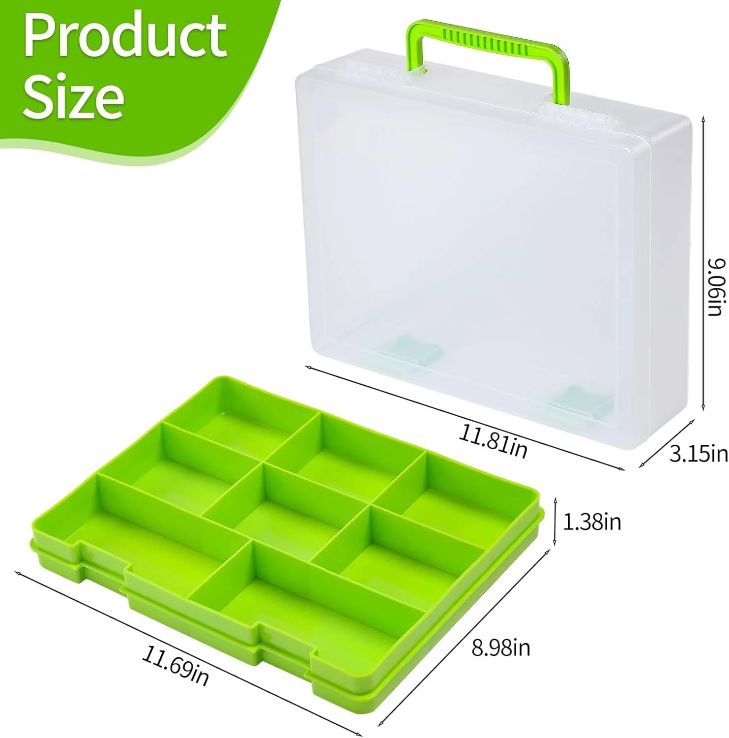 Douorgan Toy Storage Organizer for Lego Stackable Organizer Bins Portable Organizer Containers Storage Box Plastic Case for Bead Bracelet Making DIY Jewelry Nail Charms (Blue) – Stackable Organization for Flexible Room-to-Room Use