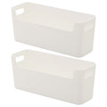 2 Pcs Multi-purpose Home Storage Box Practical Phone Case – Convenient Multi-Piece Set for Flexible Room-to-Room Use