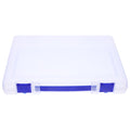 Daily Use File Case Office Organizer Organization Flat Storage Cardboard Boxes with Lids – Secure Lid Design for Flexible Room-to-Room Use