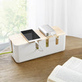 Power Cord Storage Box Wire Cords Travel Organizer Case The – Everyday Household Format for Flexible Room-to-Room Use