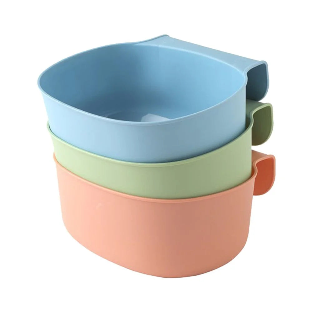 3 Pcs Storage Box Body and Lid Glancing Container – Convenient Multi-Piece Set for Flexible Room-to-Room Use