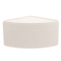 2 Pcs Storage Box Containers Bins Crate Office Trash Can White – Convenient Multi-Piece Set for Flexible Room-to-Room Use