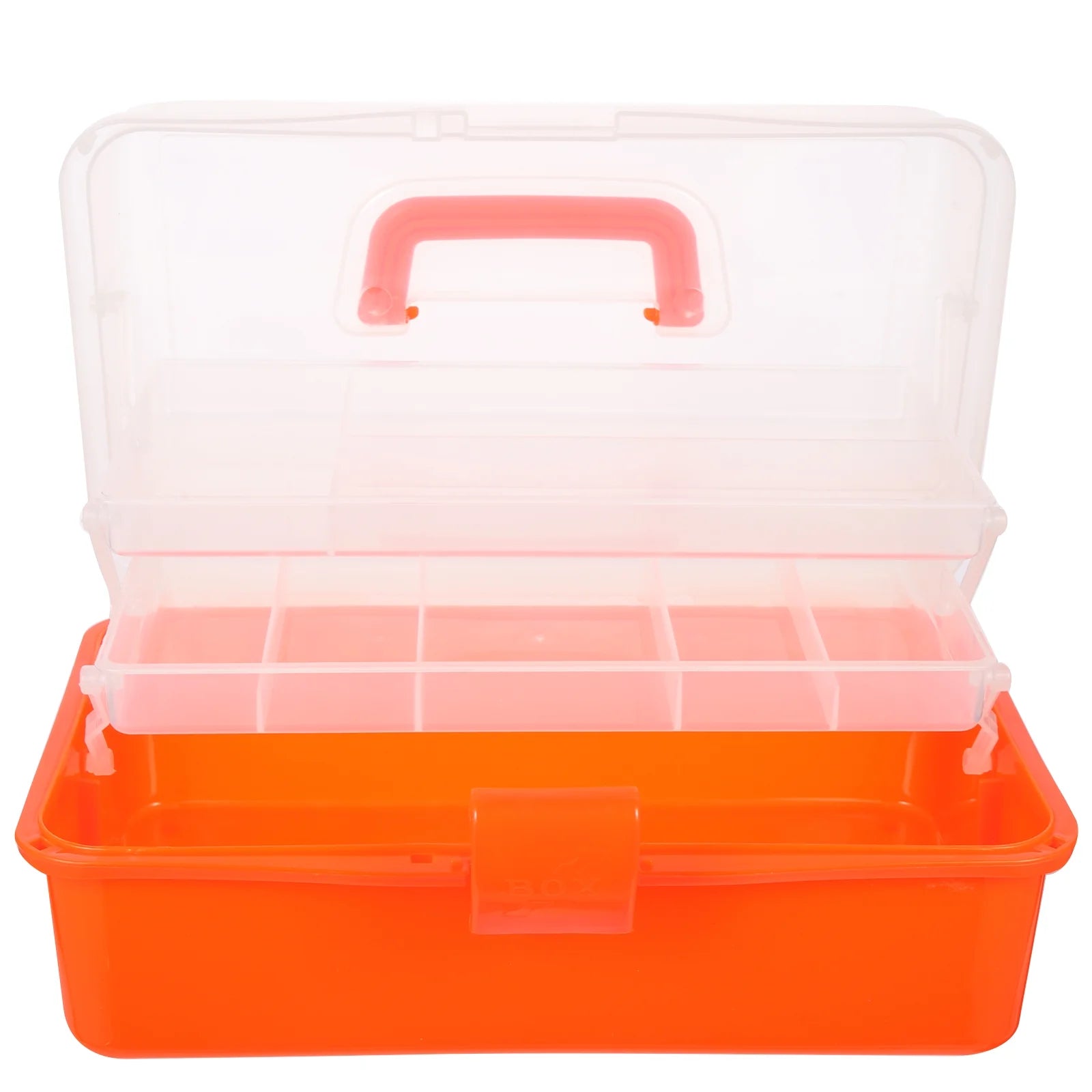 Wicker Three Layer Storage Box Household Tool Box Office 32X17CM Orange – Practical Home Organization for Flexible Room-to-Room Use